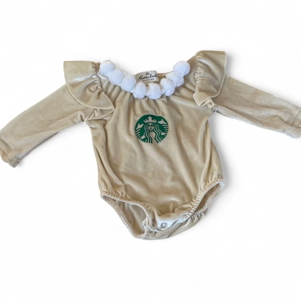 baby Starbucks Frappuccino costume bodysuit